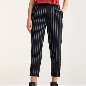pull and bear striped trousers